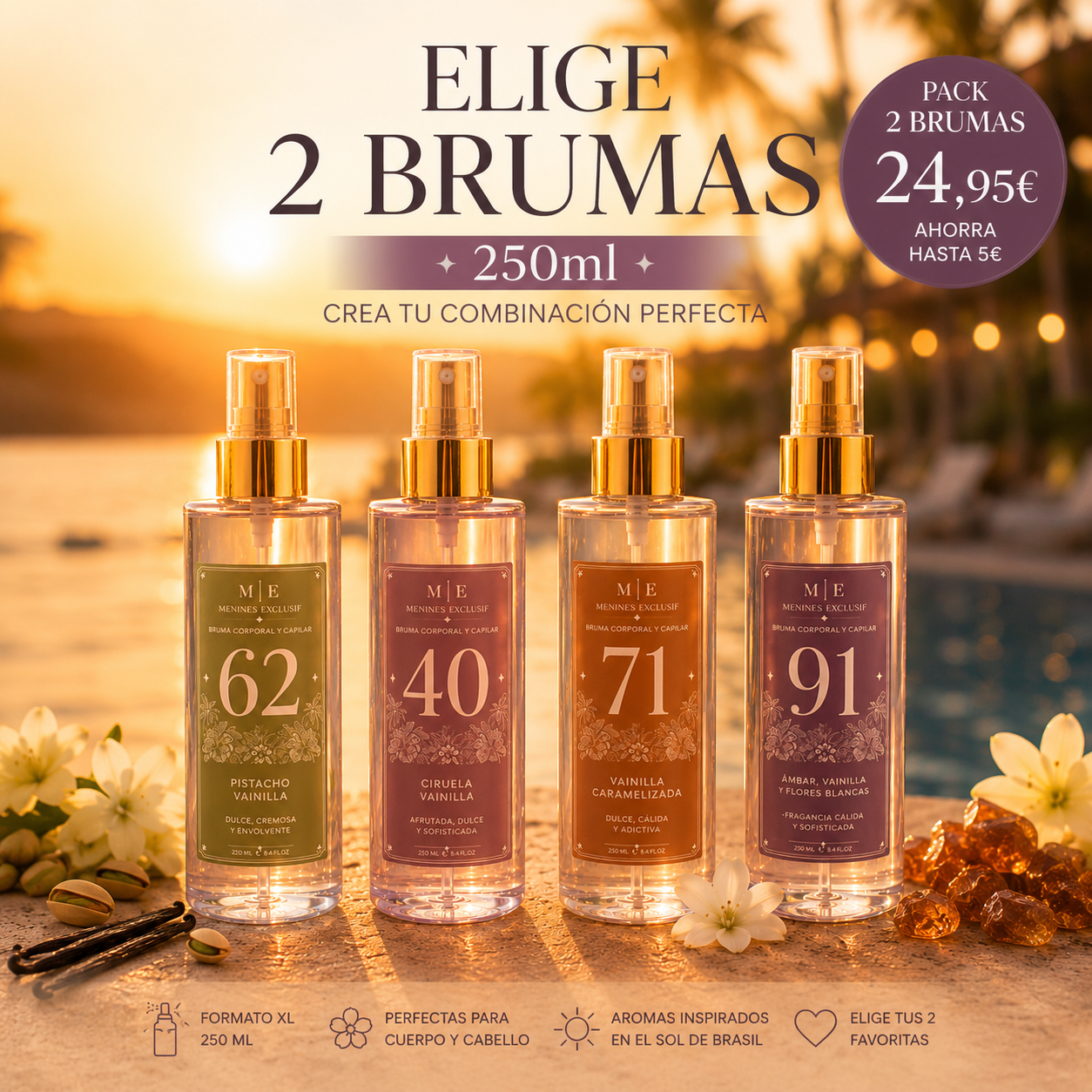 Pack 2 Brumas Corporales | Elige Tus Favoritas