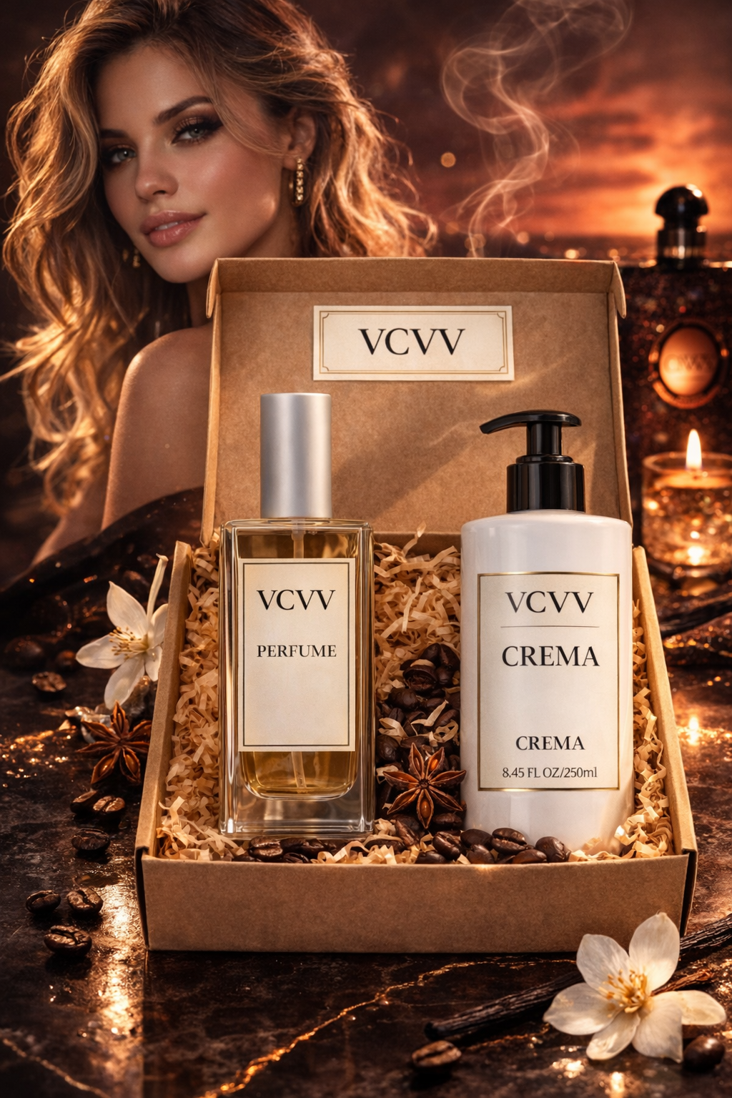 VAVV Perfume de la voz que esta viva - Parfum Floral Amaderado Luminoso