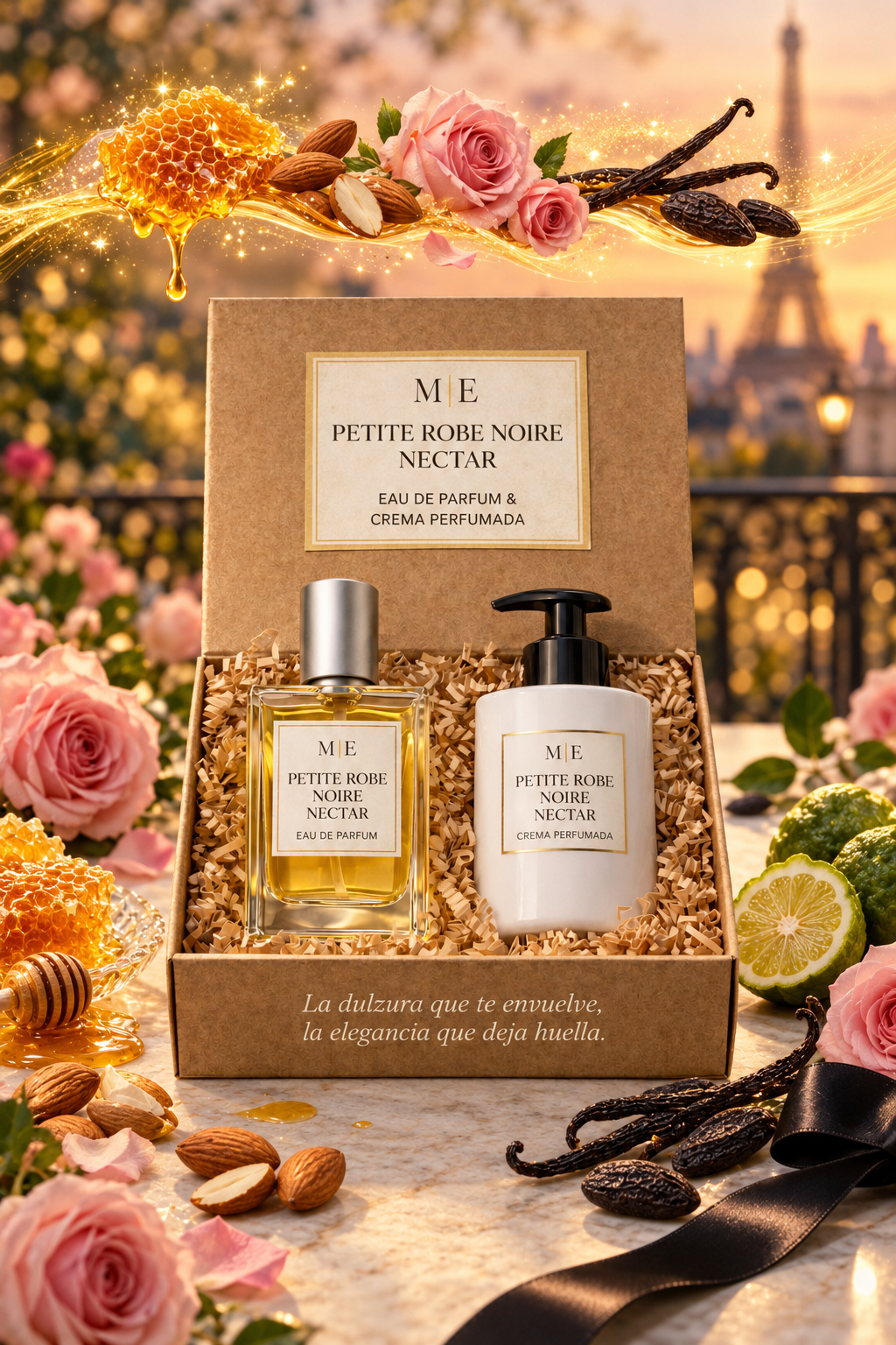 Pack PETITE ROBE NOIRE NECTAR eau de parfum y crema perfumada - Menines Perfumes