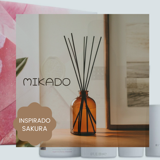 Ambientador Mikado para casa inspirado na RITA Sakura da (Ritual)