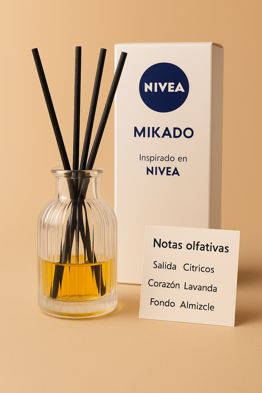 Nivea – Mikado inspirado en nivea. Aromas de siempre que cautivan.