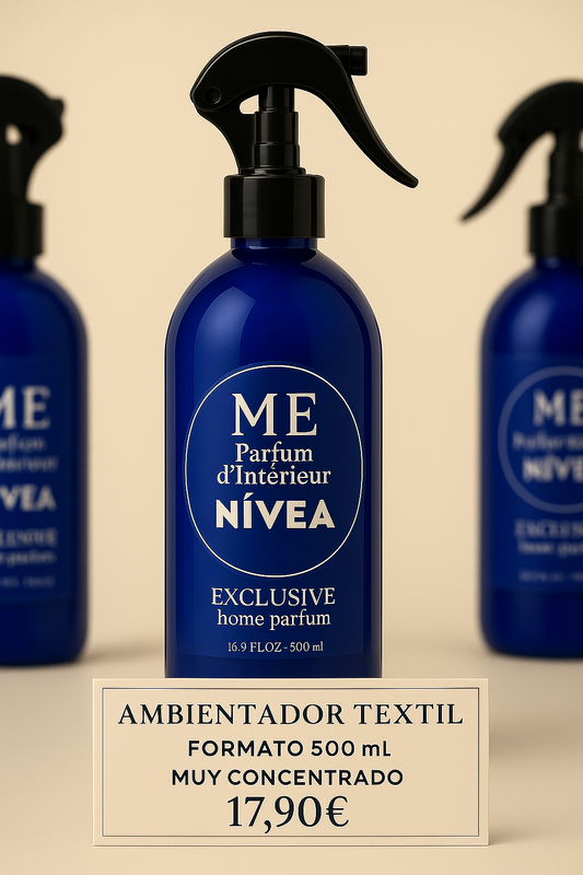 Ambientador hogar inspirado en NIVEA (la de toda la vida)