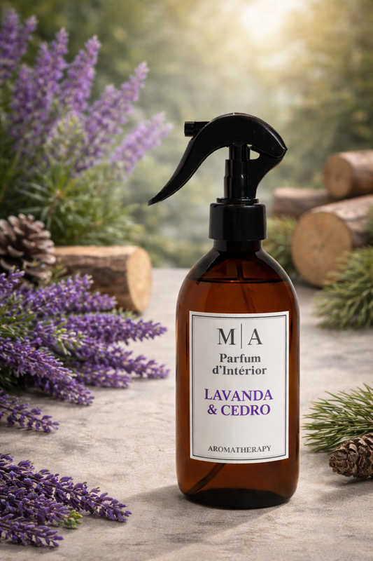 💜🌲 Ambientador Lavanda & Cedro 500 ml – Relajación, Calma y Elegancia Natural