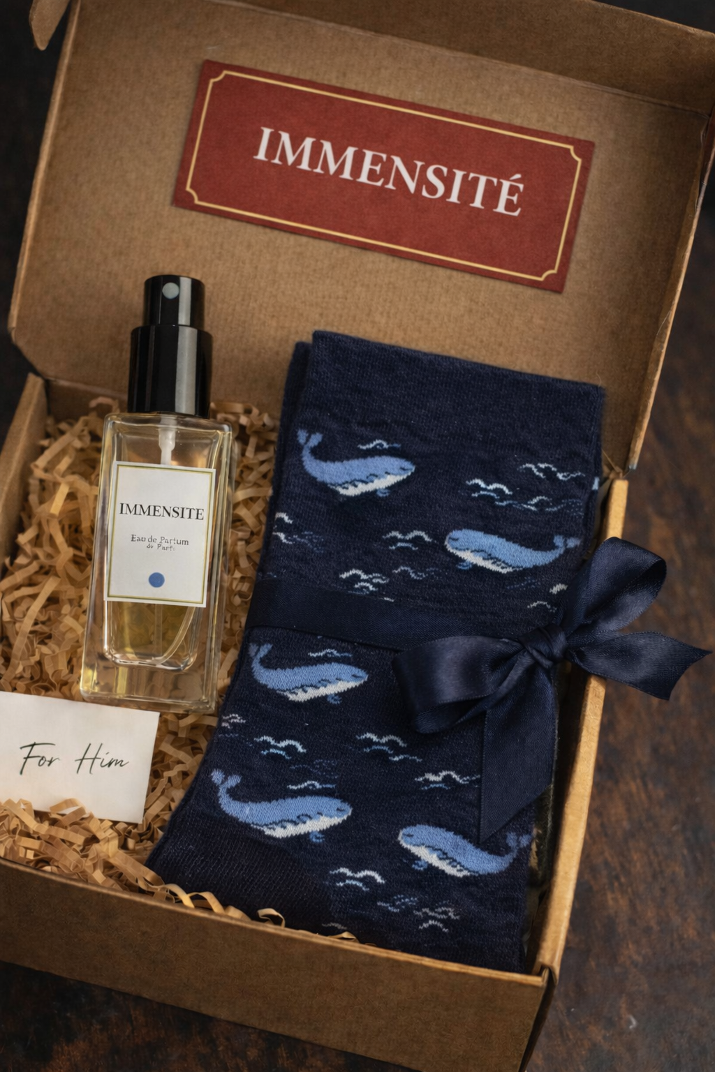 Inspirado en LV Inmensite Perfume 100ml + calcetines Estilo hombre