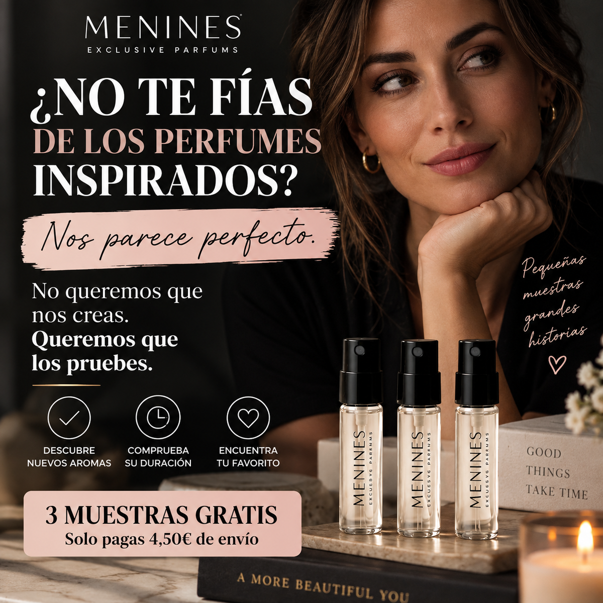 Pacote 3 Amostras GRÁTIS