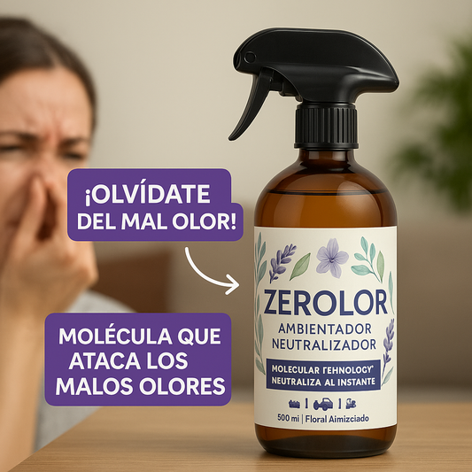 Zerolor – Ambientador Neutralizador Floral Almizclado 500ml
