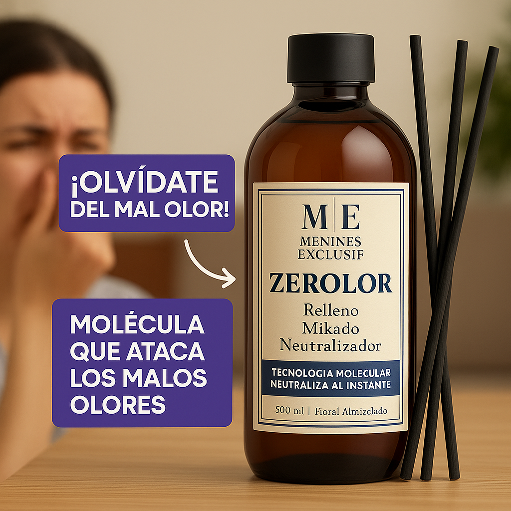 Zerolor – Mikado Neutralizador Floral Almizclado 500ml