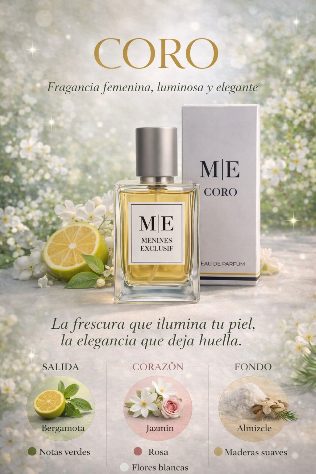 CORO Perfume Aura citrica minimal