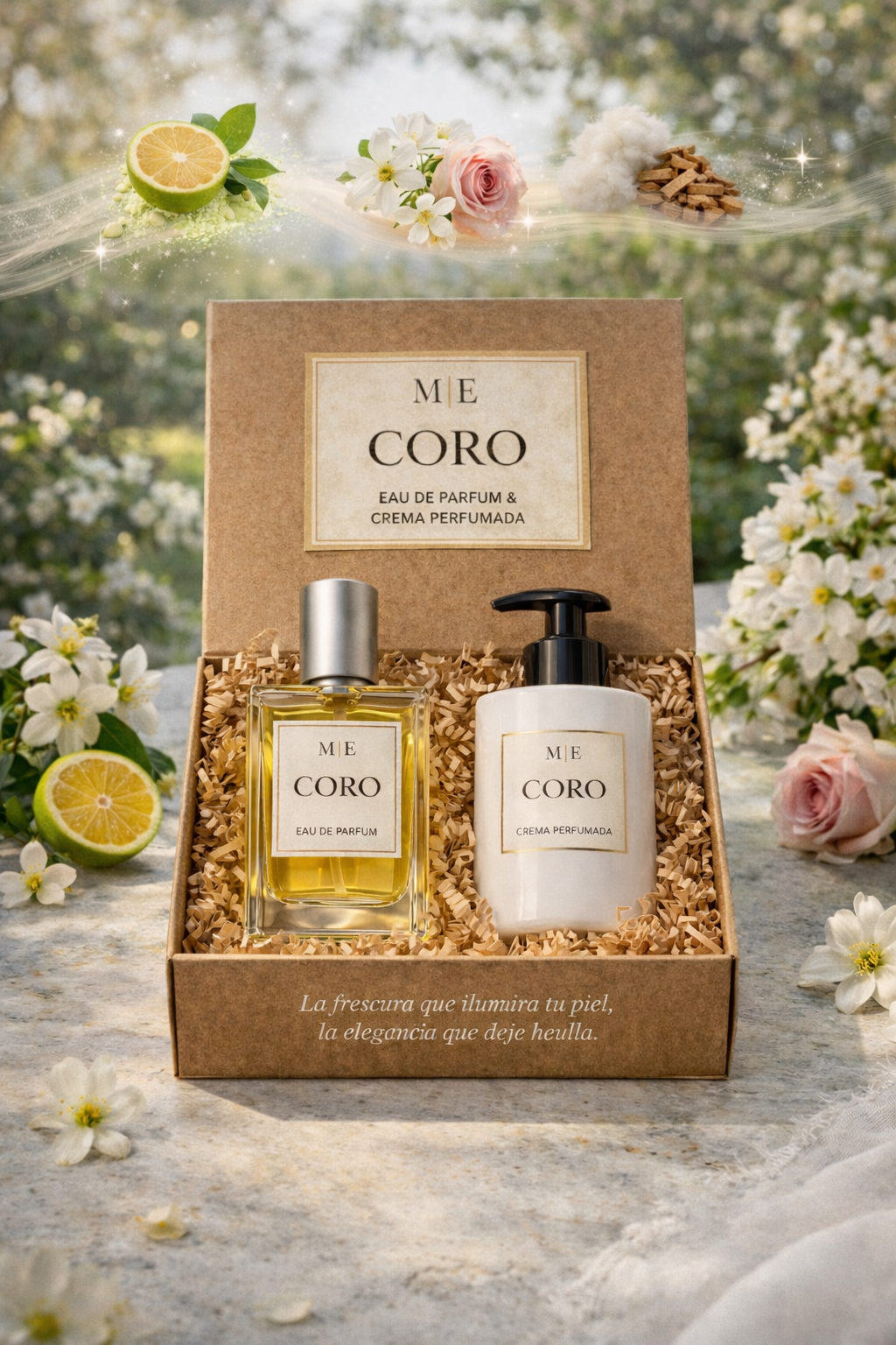 CORO Perfume Aura citrica minimal