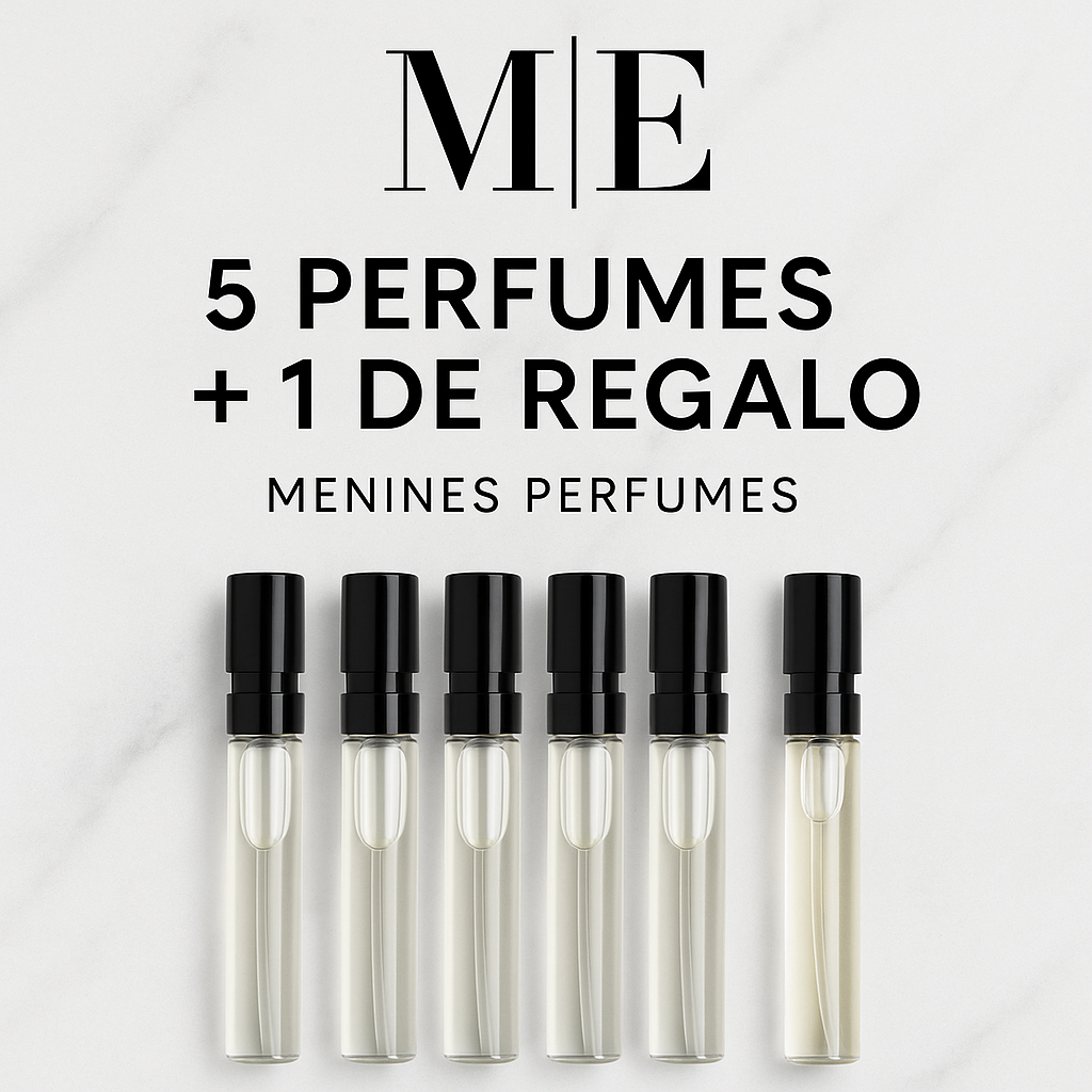 Pack 5 Muestras PERFUMES +1 REGALO