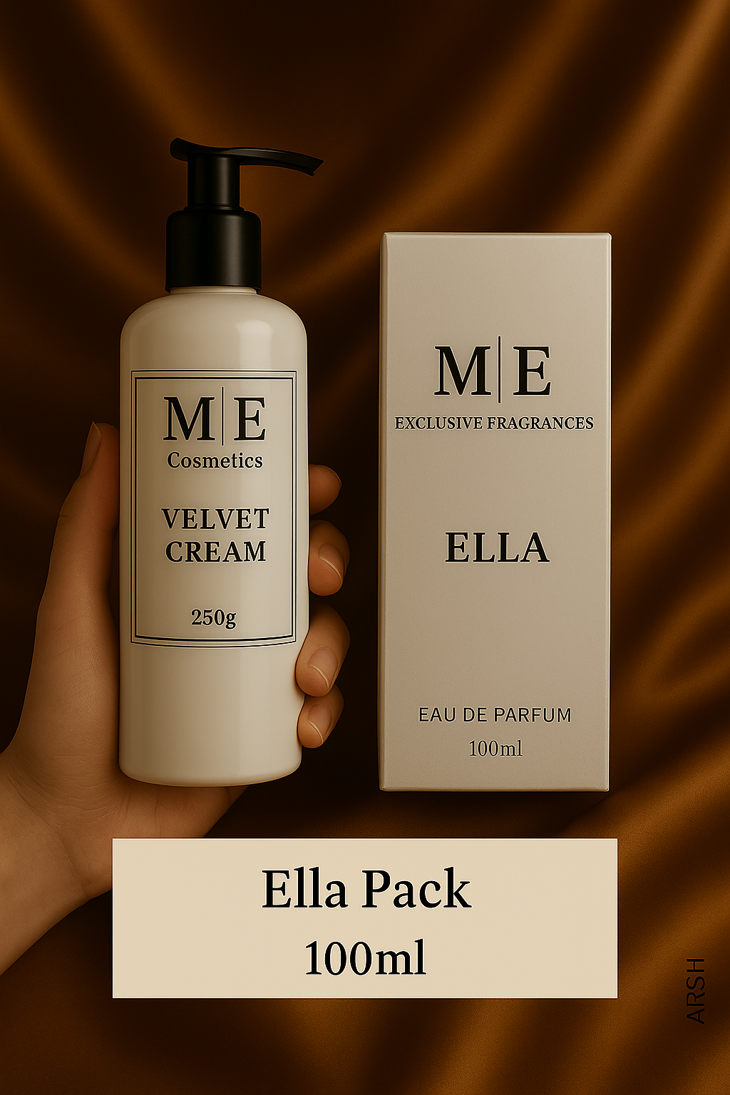 ARSH Ella Bote Dorado – Parfum Floral Oriental Brillante