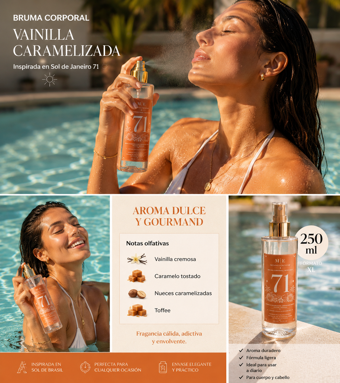 Bruma Corporal Vainilla Caramelizada 71