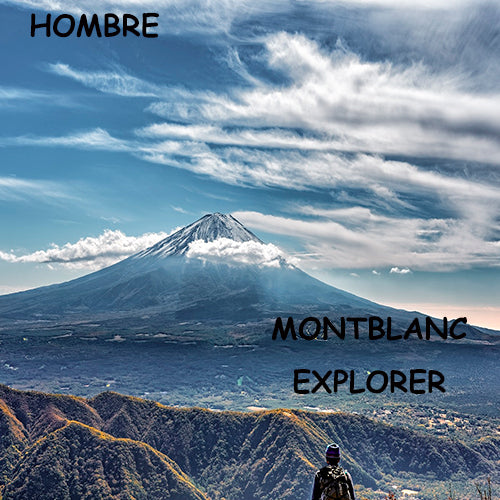 MOEX inspirado no Montblanc Explorer para homens