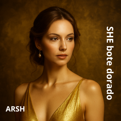 ARSH Ella Bote Dorado – Parfum Floral Oriental Brillante