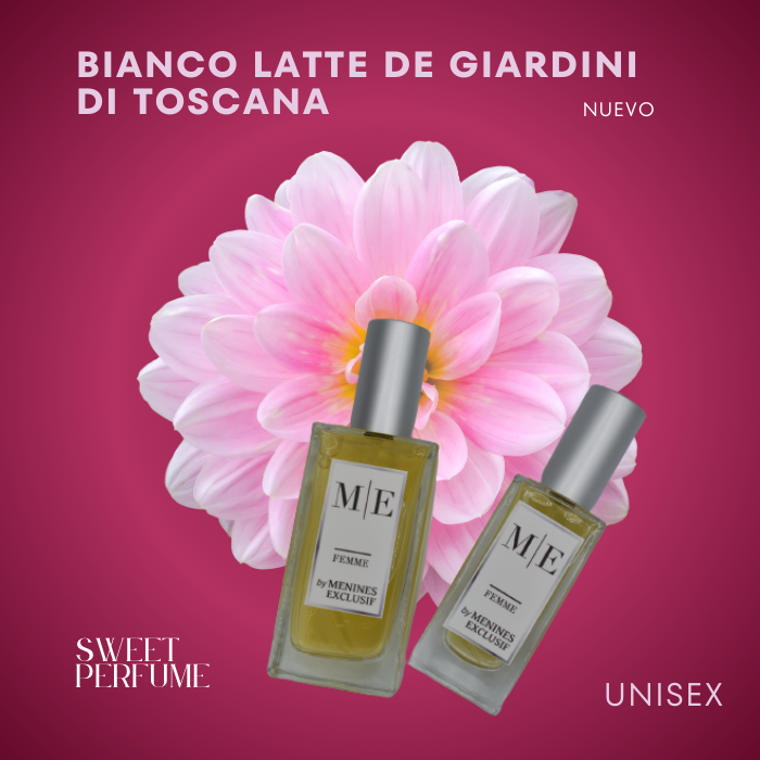 GIBI inspirada en Bianco Latte de Giardini di Toscana