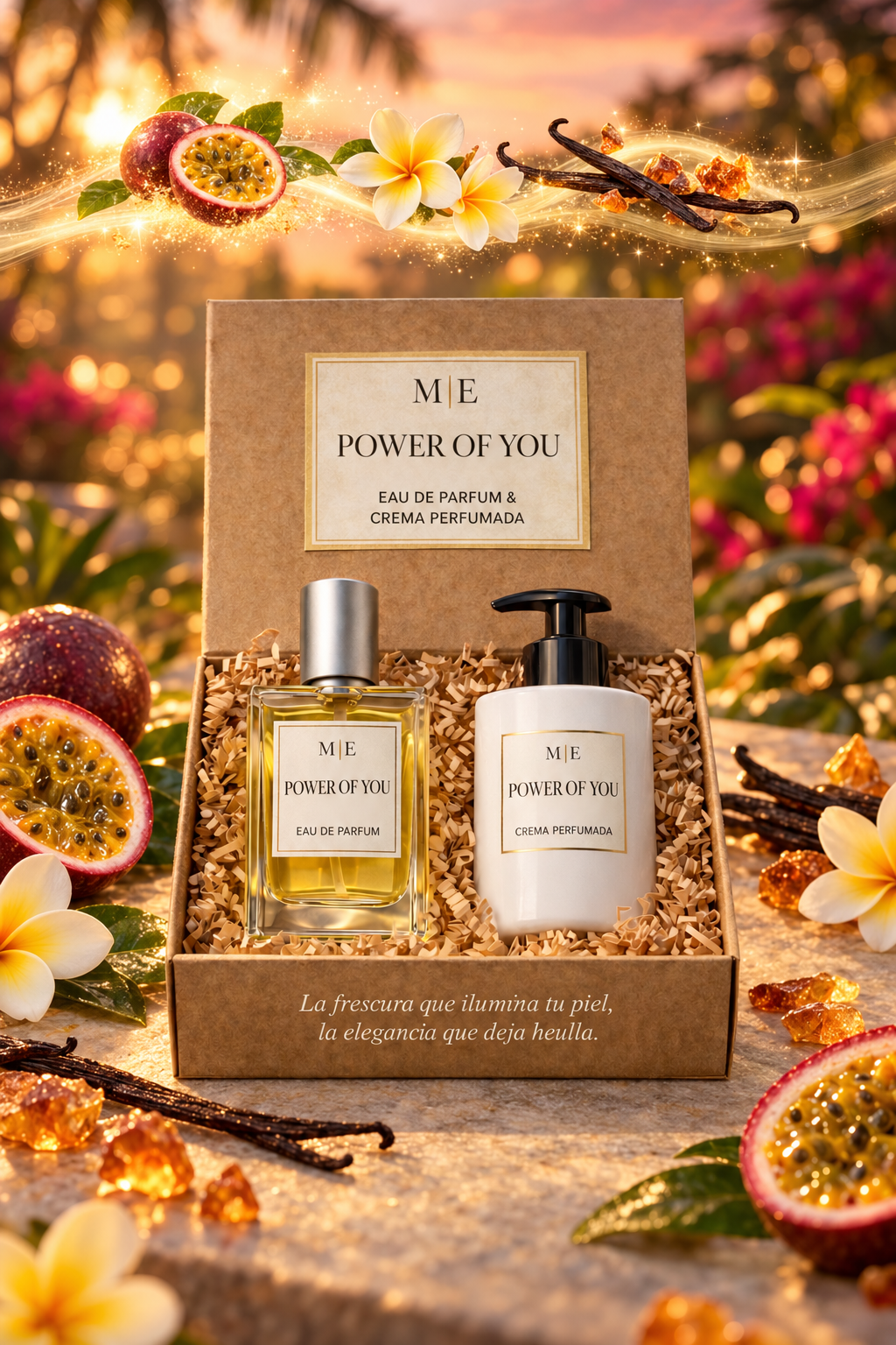 Pack POWER OF YOU eau de parfum y crema perfumada - Menines Perfumes