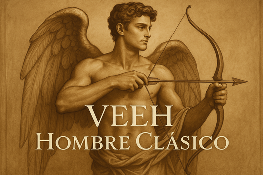 hombre clásico del dios del amor con texto VEEH Hombre Clasico