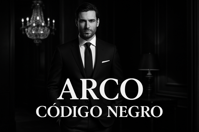 ARCD perfume Código Negro  para Hombres.