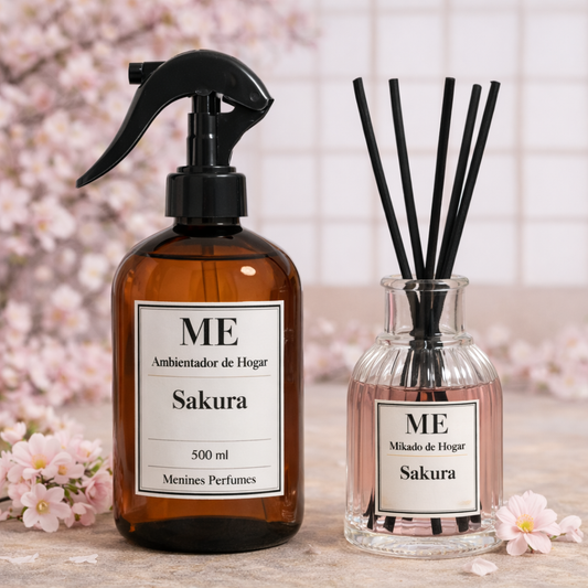 Pack Experiencia Total: Sakura (Spray 500ml + Mikado 100ml)