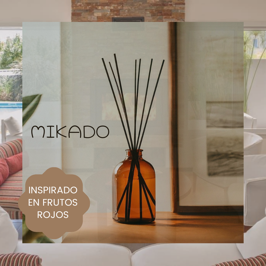 Ambientador Mikado Red Berries Home da Menines.