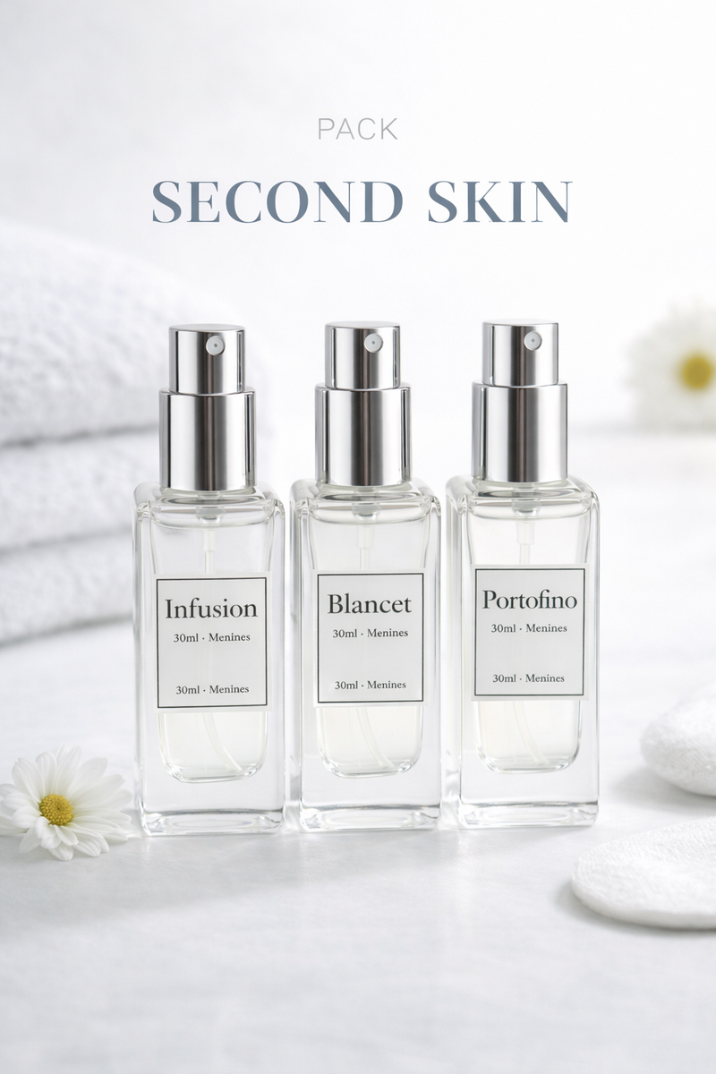 Pack de 3 Perfumes con olor a limpio 30 ml | Infusion, blancet y el de Portofino...