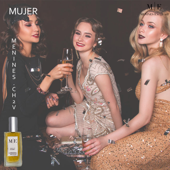 CH2V 💛 Perfume La 414 VIP de Dorado – Oriental Floral y Glamuroso